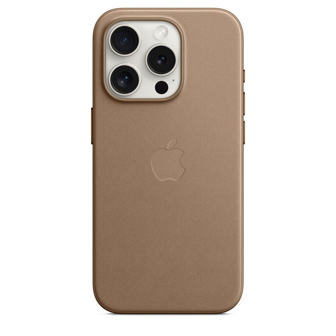 Apple iPhone 15 Pro FineWoven case Taupe Originaal Ümbris