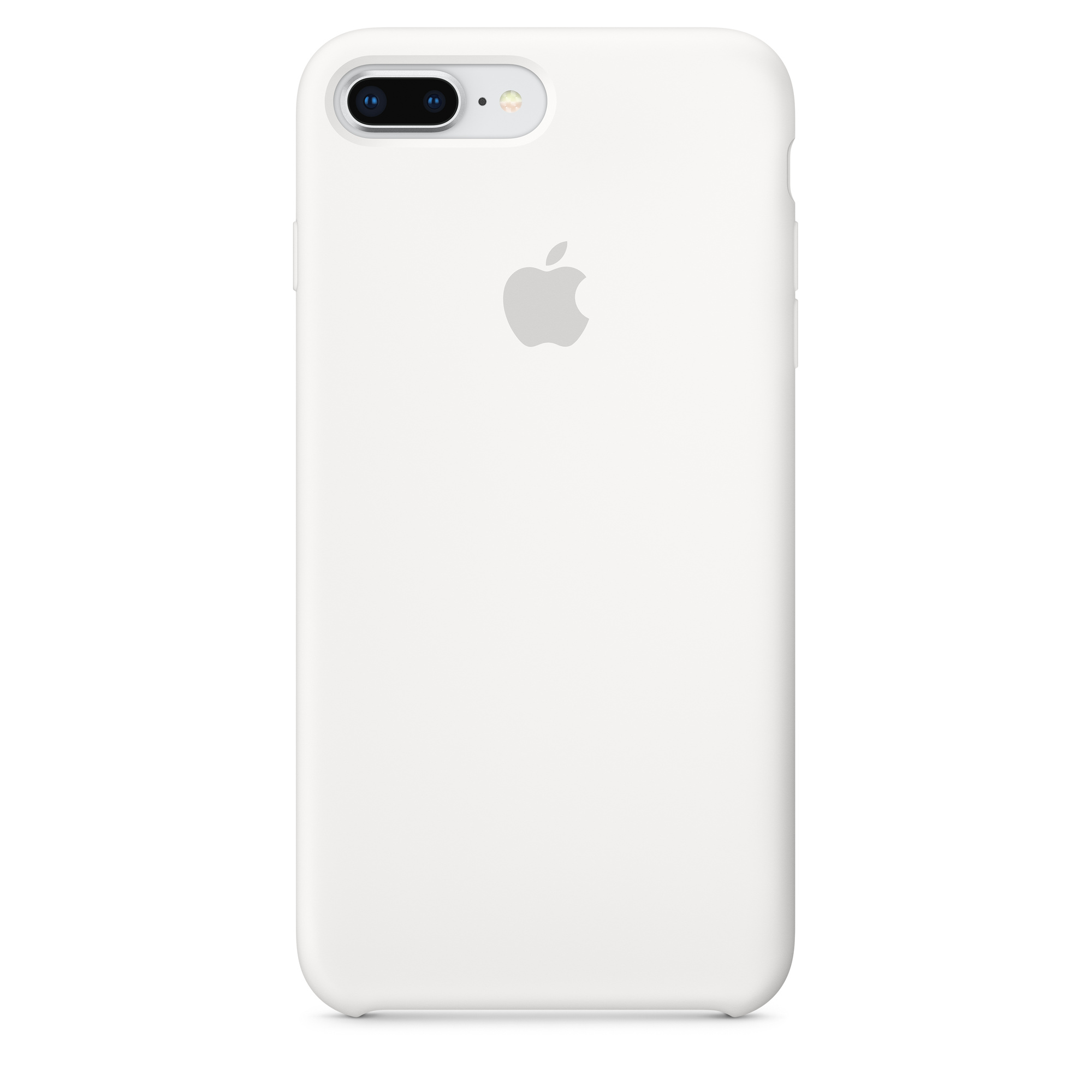 iPhone 8 Plus Silicone Case White Originaal Ümbris
