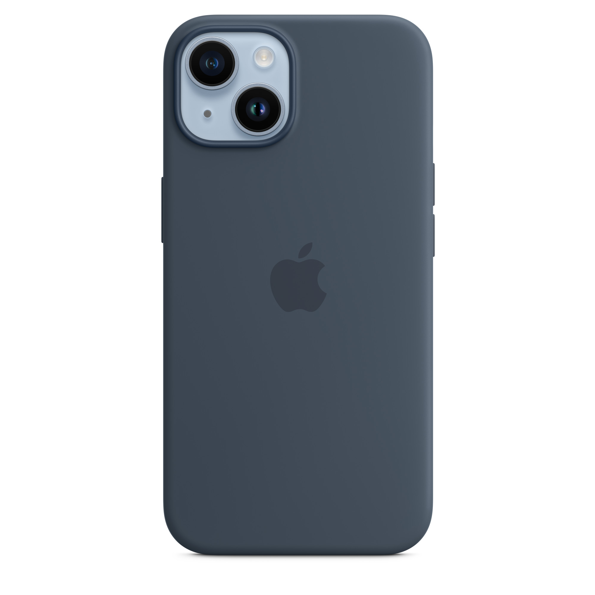 Apple iPhone 14 Silicone Case Storm Blue Originaal Ümbris