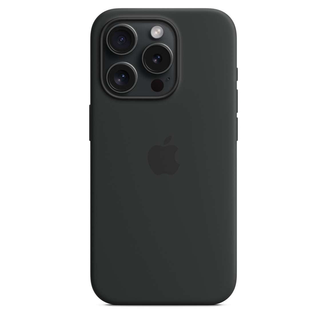 Apple iPhone 15 Pro Silicone Case - Black